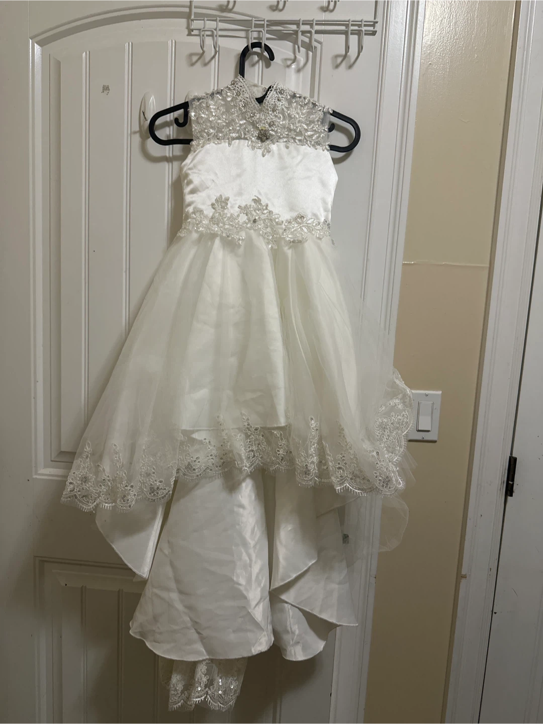 White Flower Girl Dress