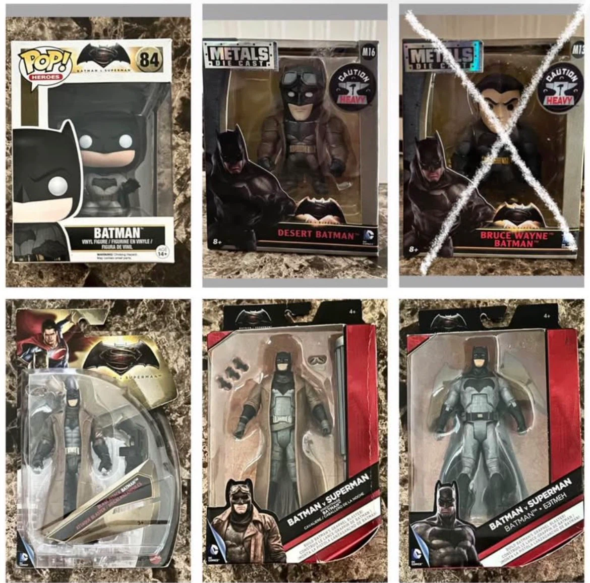 Assorted Batman Collectible Figurines