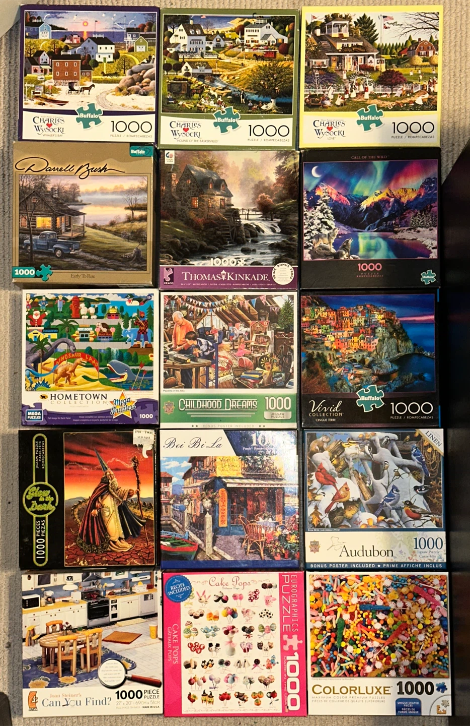 1000 Piece Puzzles
