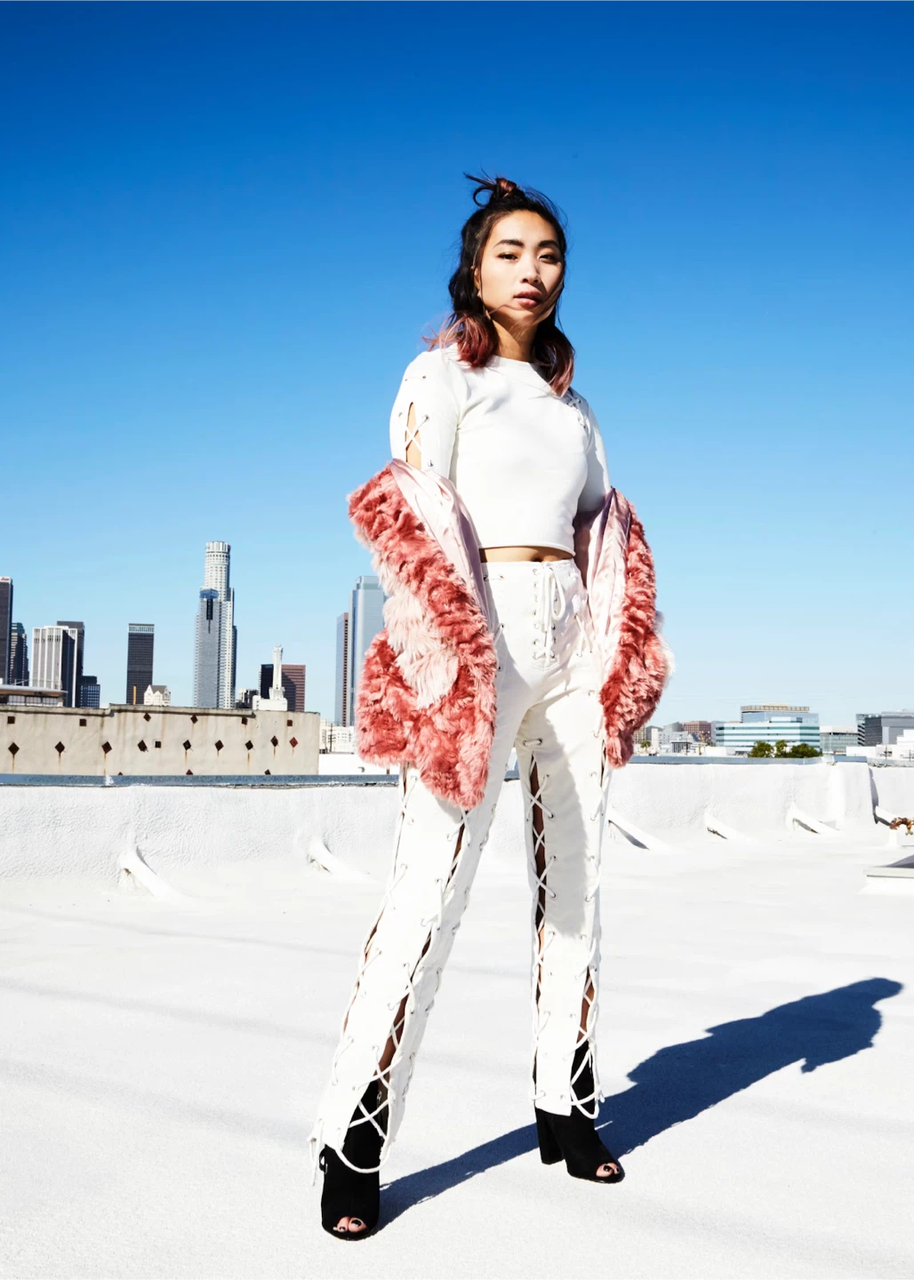 DAYA by Zendaya Faux Fur Coat - photo 4