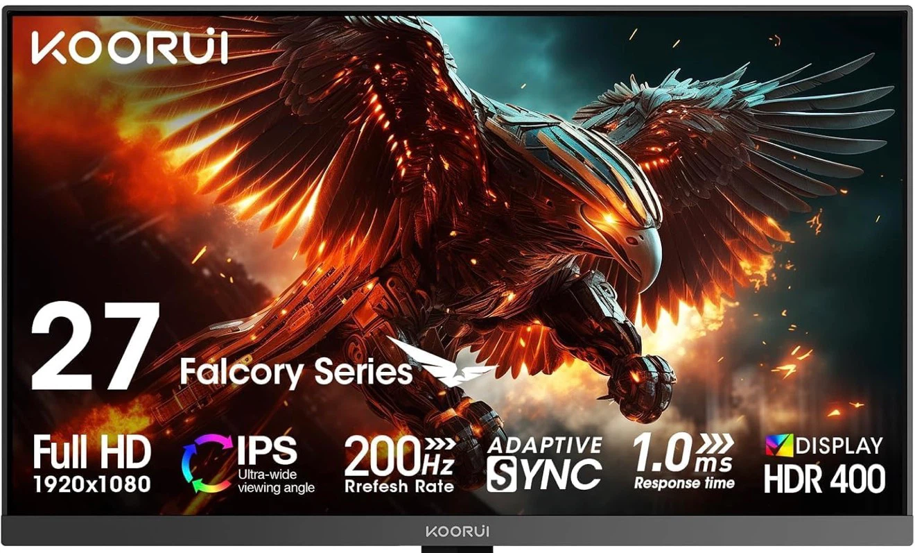 KOORUI 27" Gaming Monitor