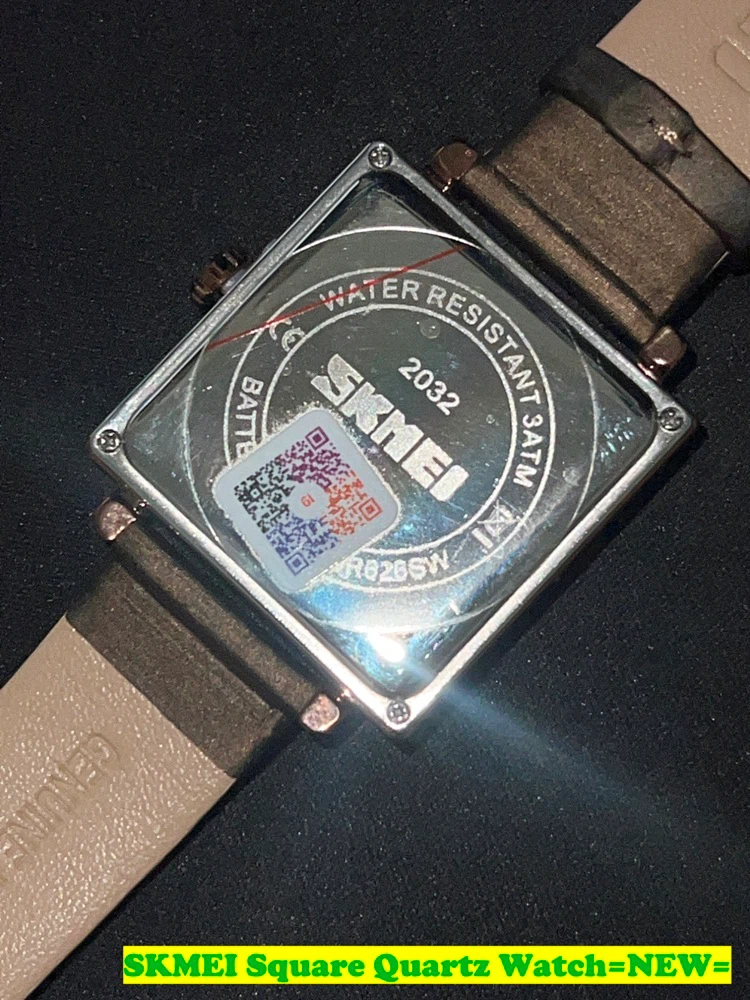 SKMEI Square Quartz Watch=NEW= - photo 5