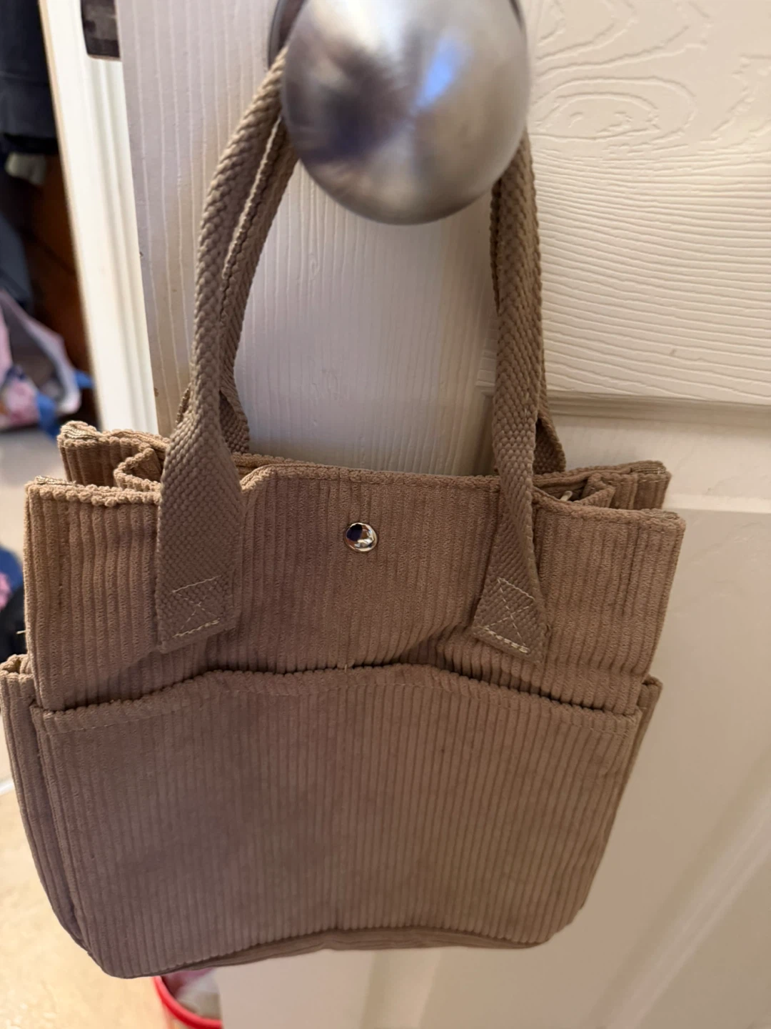 Corduroy Tote Bag
