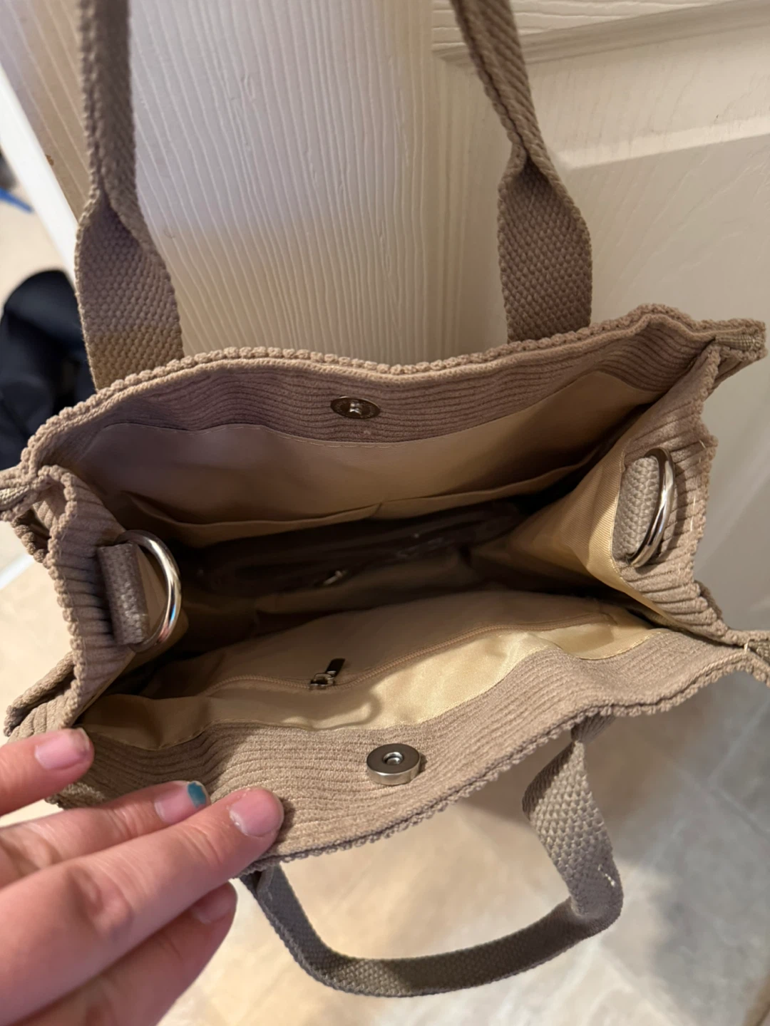 Corduroy Tote Bag - photo 2