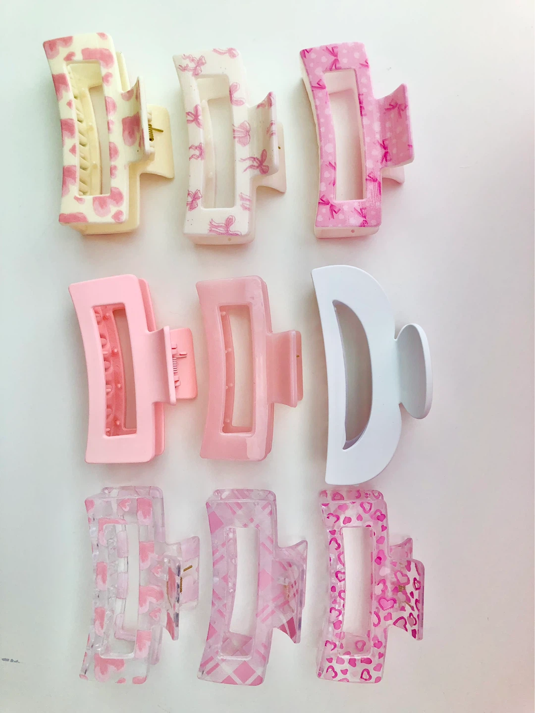 Assorted Hair Claw Clips