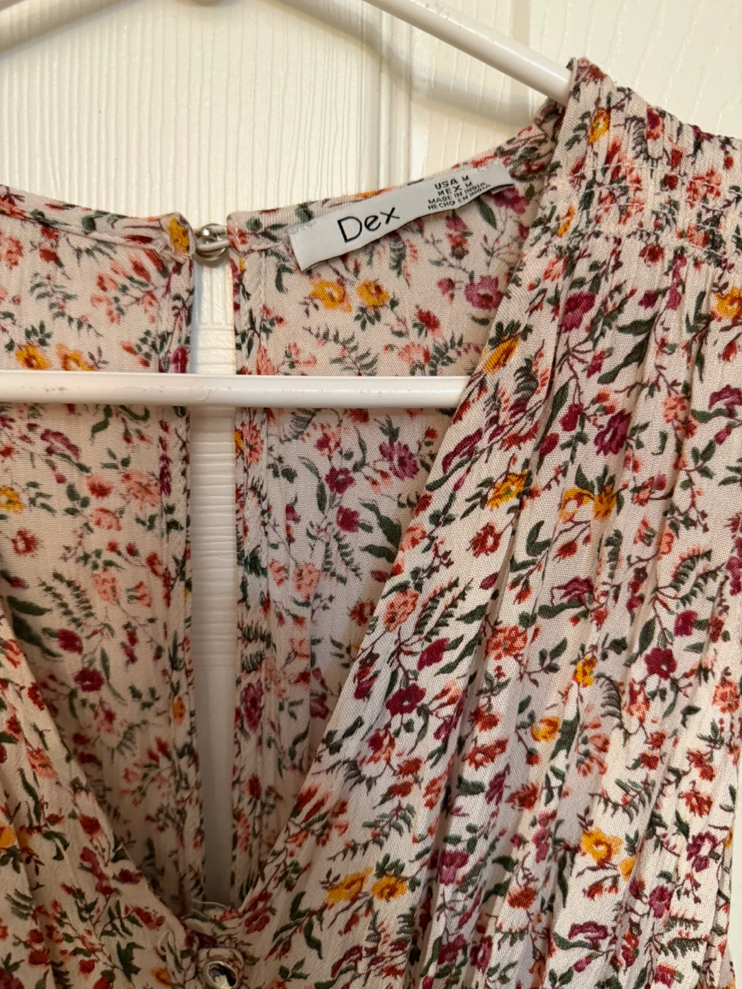 Dex Floral Sleeveless Wide Leg Jumpsuit - Medium - photo 3