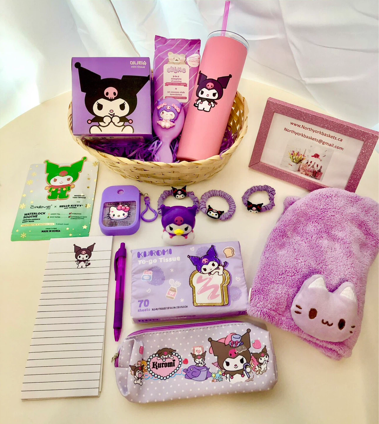 Sanrio Kuromi Plush Toy Bundle