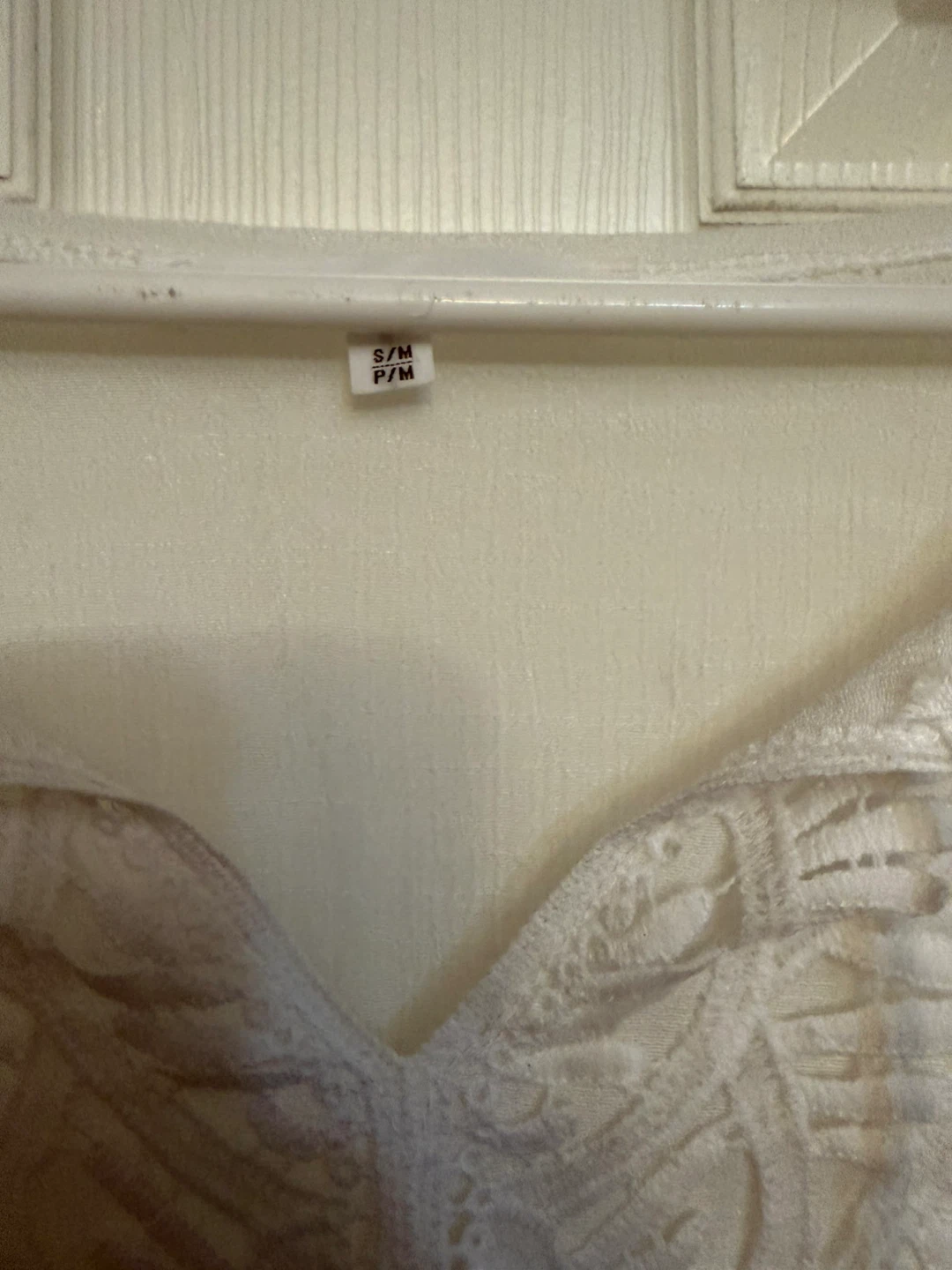 White Embroidered Tunic Cover-Up - photo 2