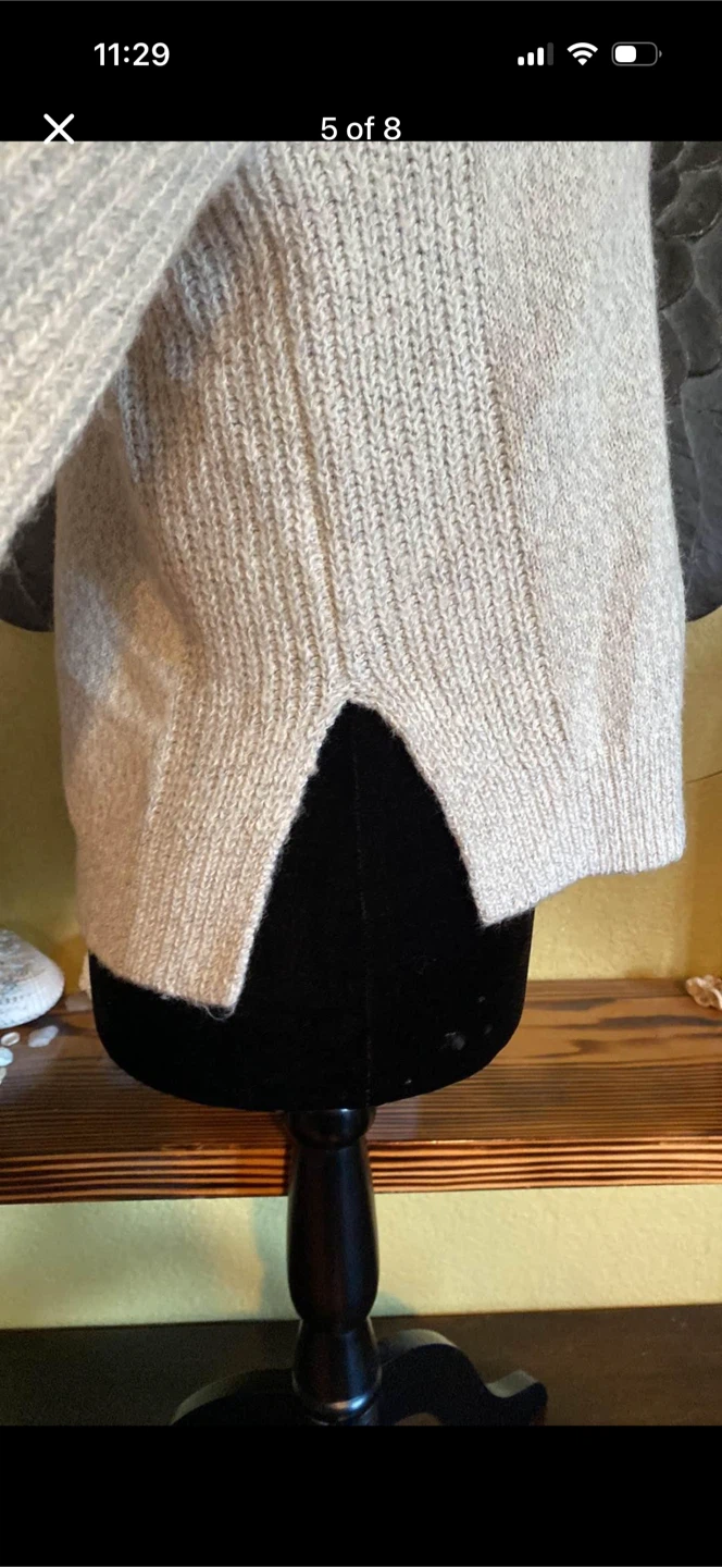 Calvin Klein Cowl Neck Marled Knit Sweater - photo 5