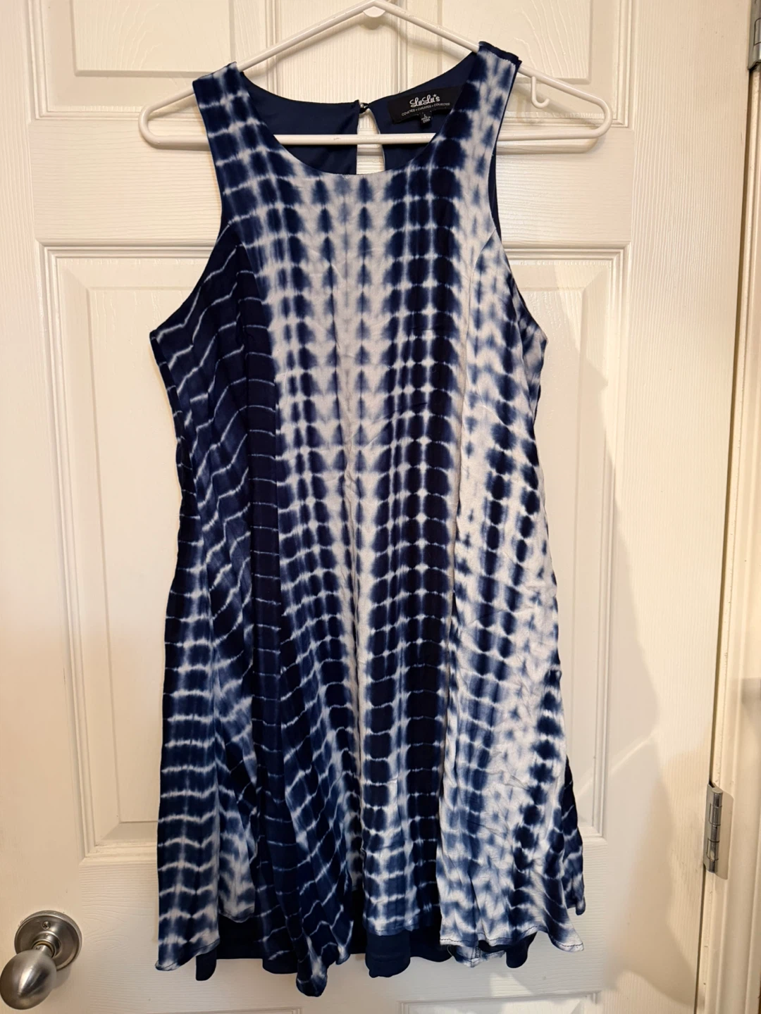 Isabella's Sleeveless Tie-Dye Dress