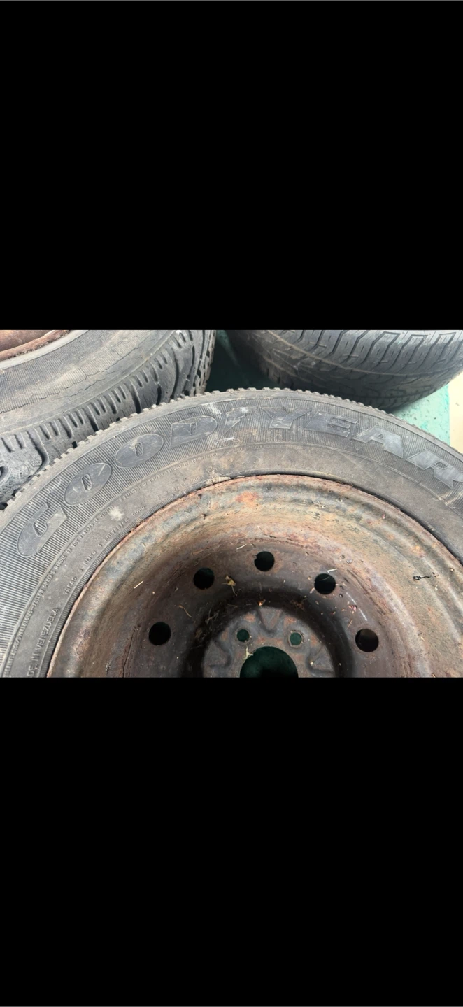 GoodYear Winter+All Weather Tires - P215/70 R15-4 Tires and Rims - photo 2