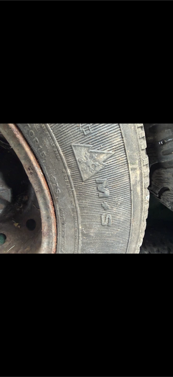 GoodYear Winter+All Weather Tires - P215/70 R15-4 Tires and Rims - photo 3