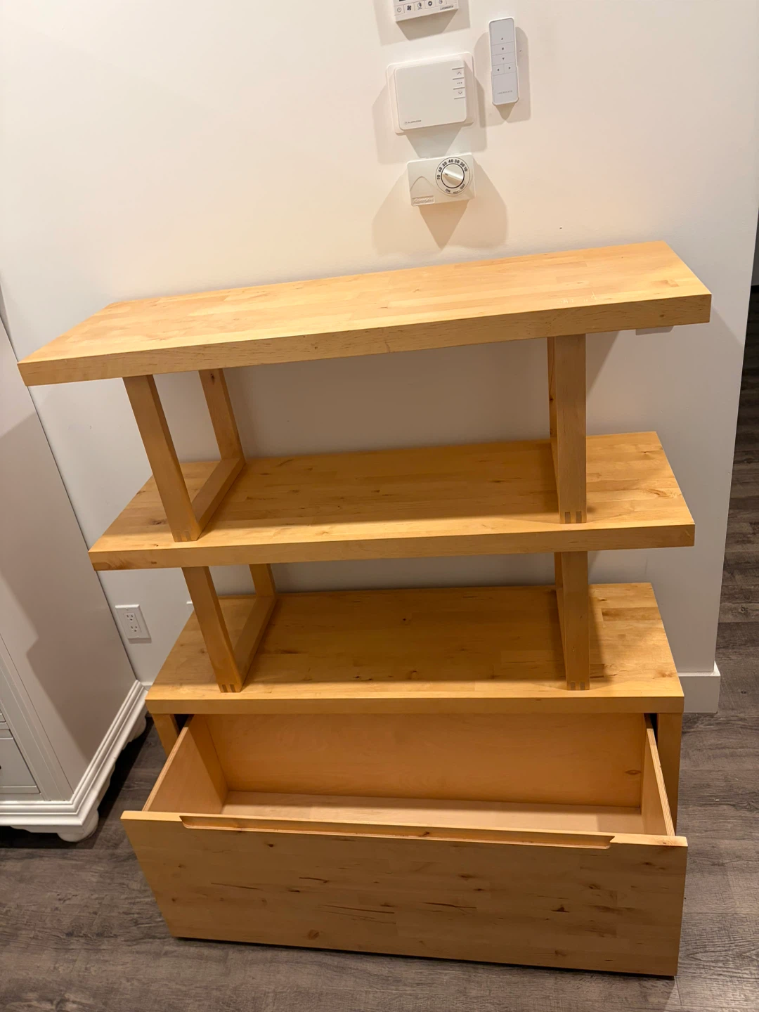 IKEA Storage Chest with Shelving Units, solid wood - photo 2