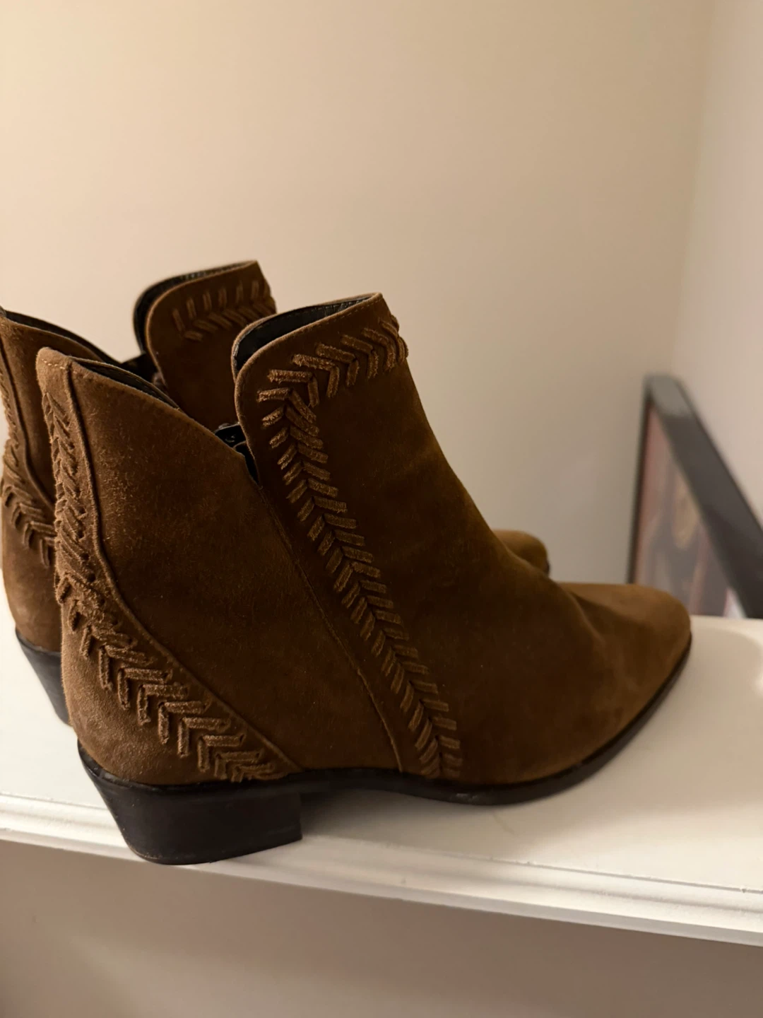 Hassia Suede Ankle Boots - photo 2
