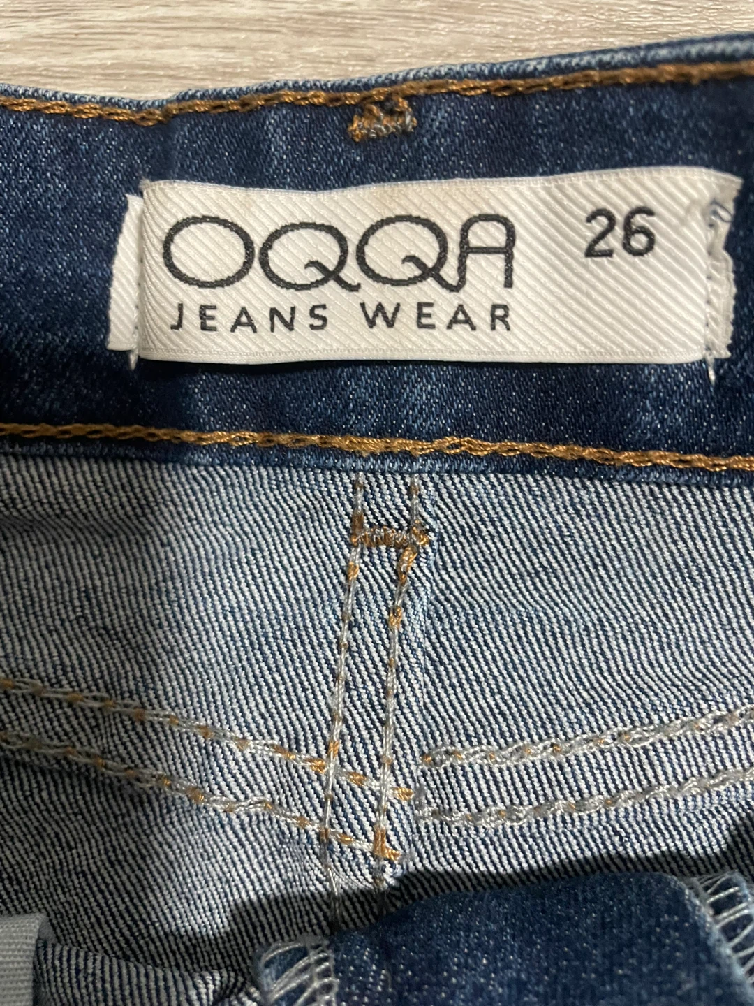 OQQA Jeans Wear Denim Skirt Size 26 - photo 3