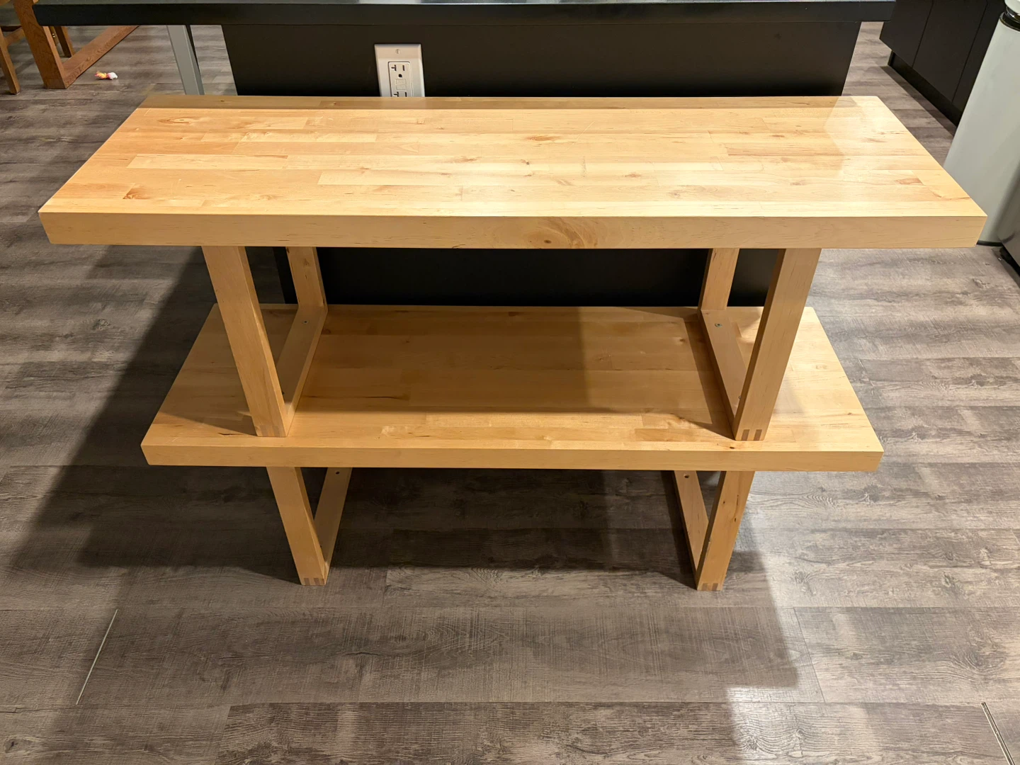 IKEA NORREBO wooden shelves