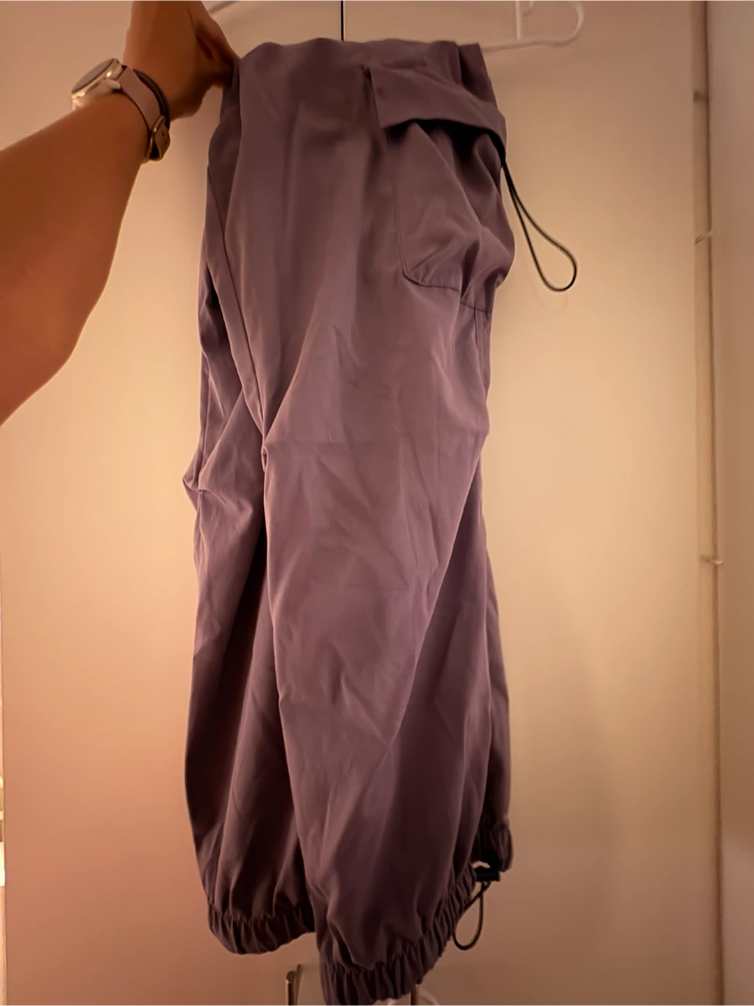 Purple Cargo Pants