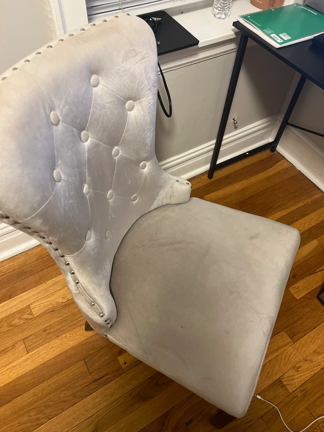 Velvet Accent Chair