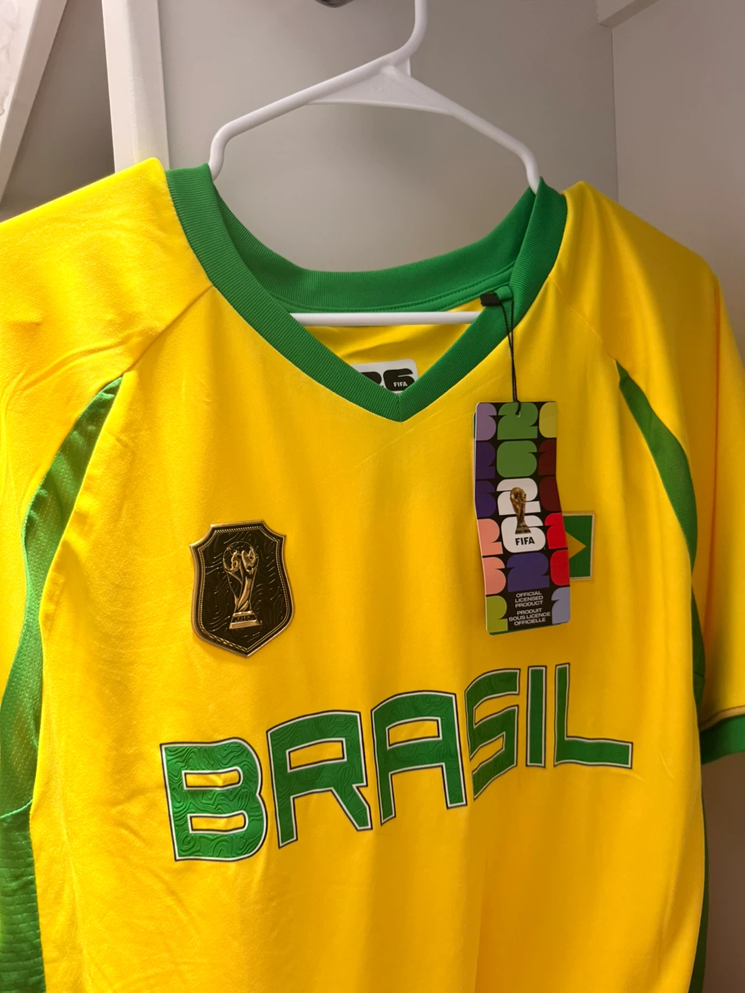 Brazil Soccer Jersey World Cup fifa original