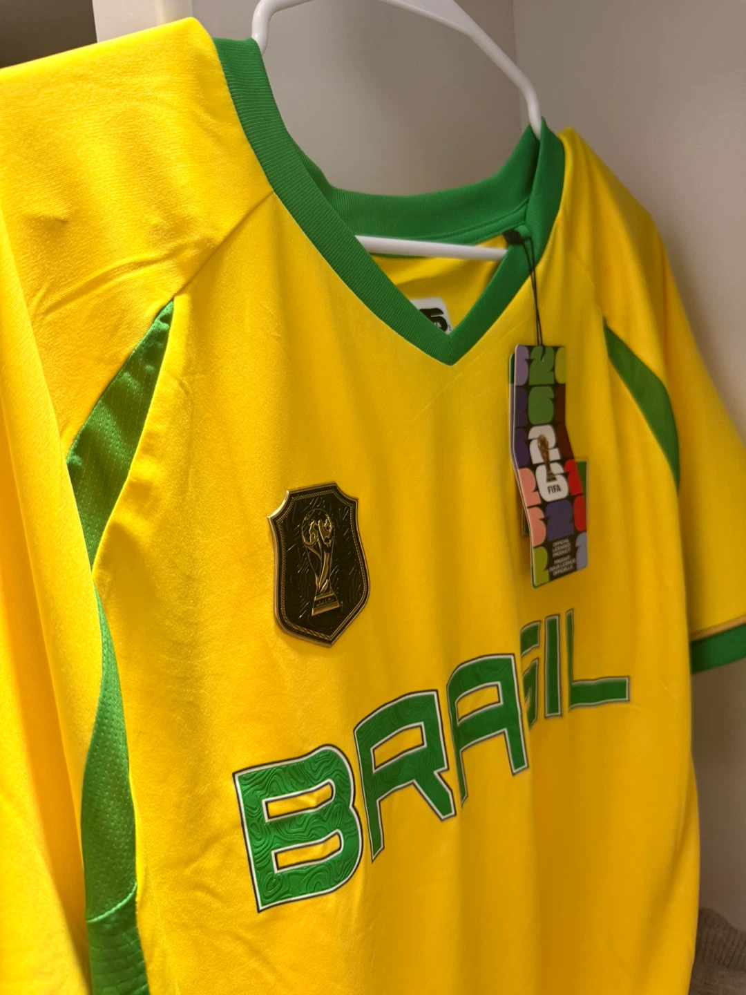 Brazil Soccer Jersey World Cup fifa original - photo 3