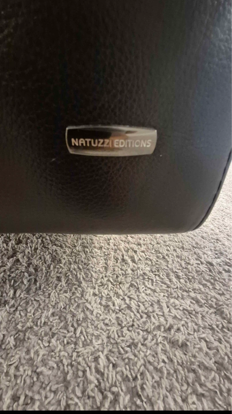 Natuzzi Editions Genuine Leather Sectional Sofa–Premium Italian - photo 5
