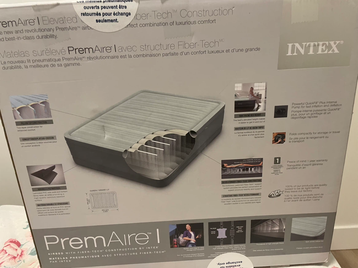 AirBed with Fibertech be Intex - photo 3