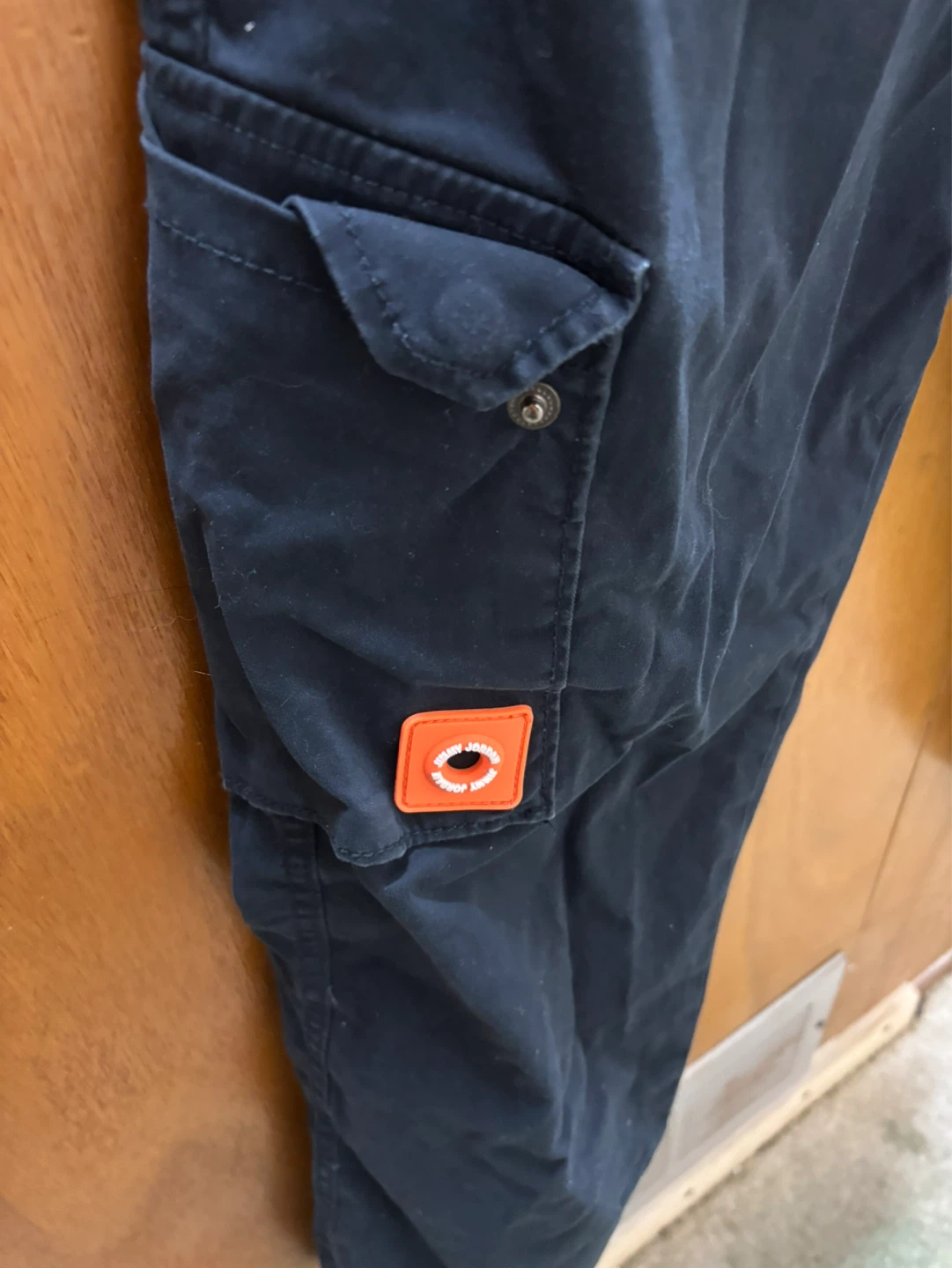 Navy Cargo Jogger Pants in good condition - photo 3