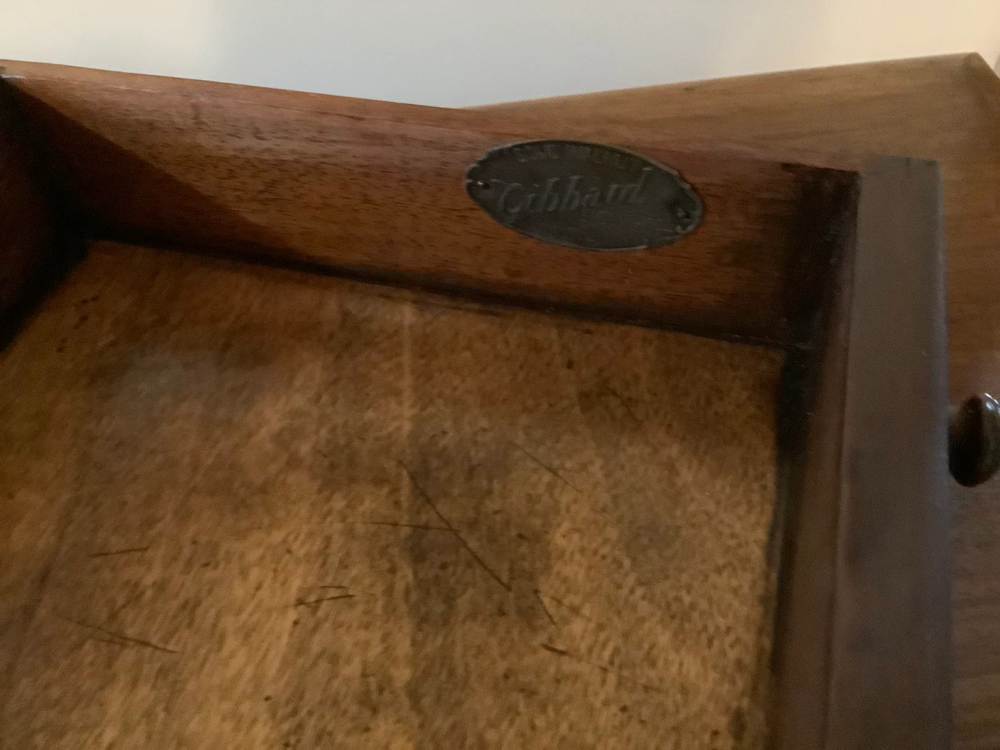 Ant/Vt Gibbard Mahogany Wd Side Cabinet/Table 🐞 - photo 2