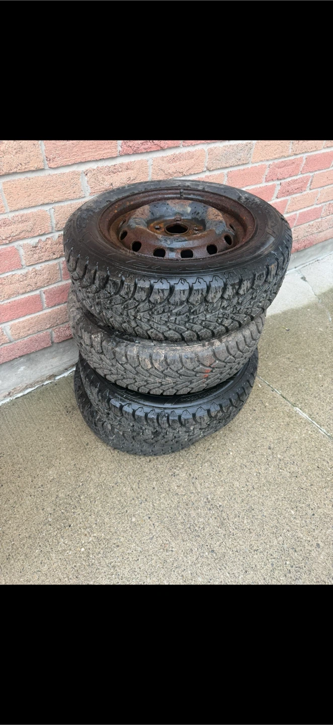 GoodYear Winter Tires-185/60 R14-All Tires included