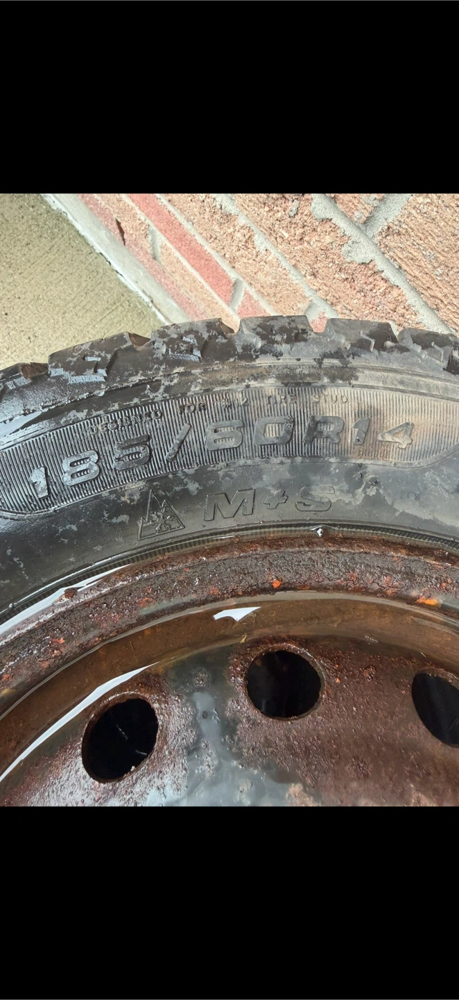 GoodYear Winter Tires-185/60 R14-All Tires included - photo 3