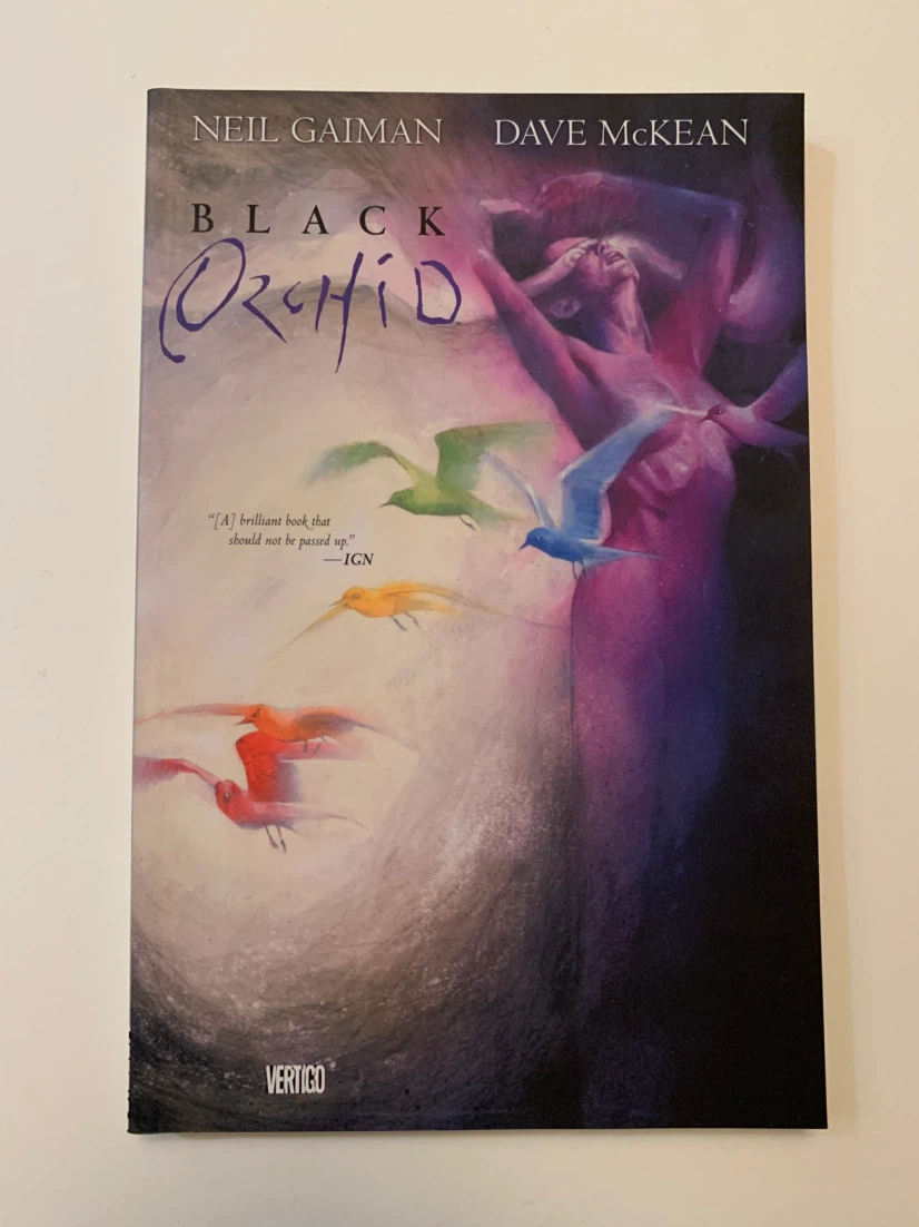Black Orchid Graphic Novel by Neil Gaiman & Dave McKean