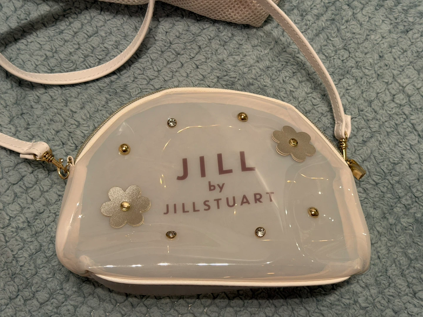 JILL by Jill Stuart Transparent Pouch with strap