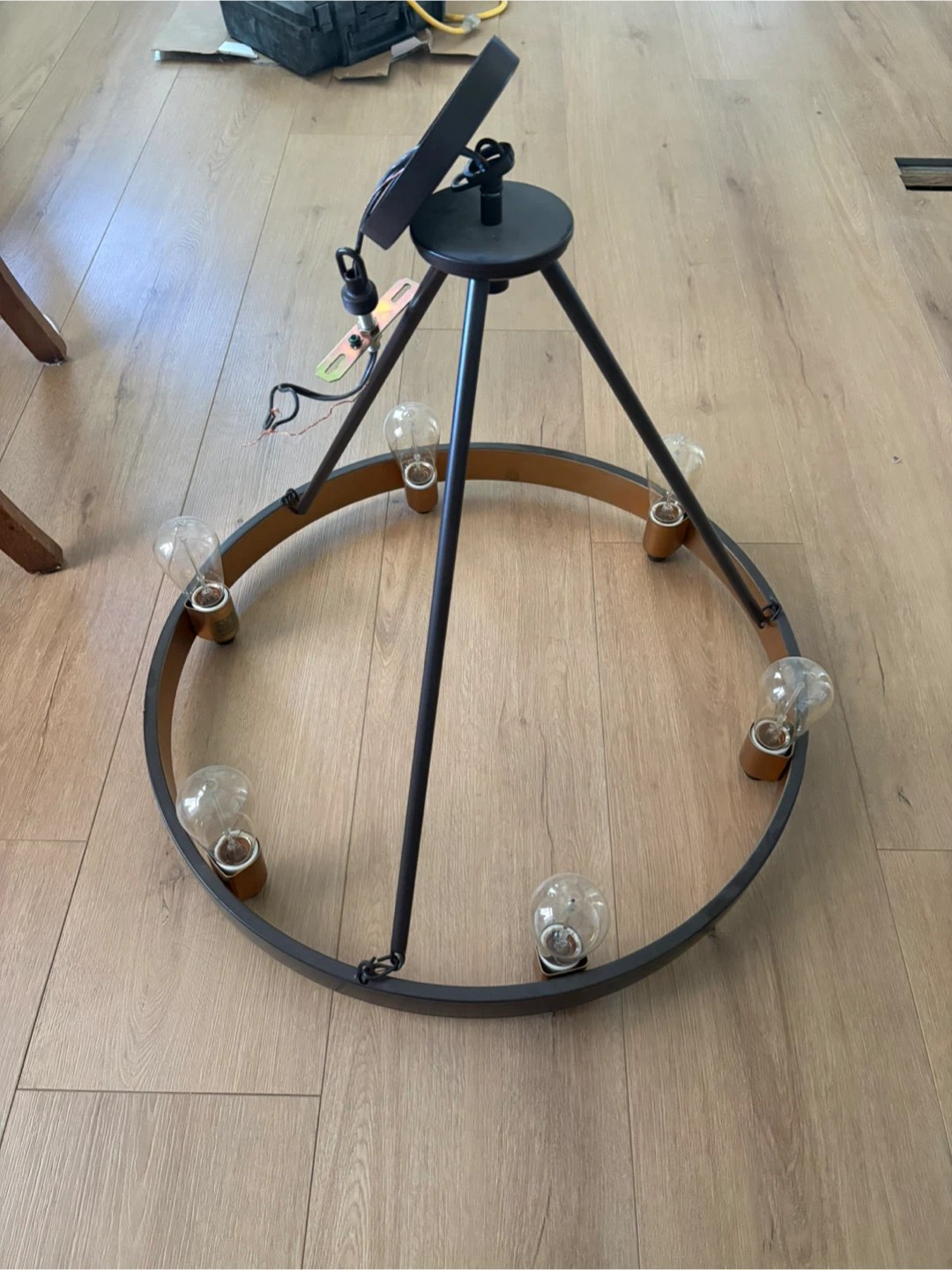Dark Metal 4-Light Track Lighting Fixture - photo 2