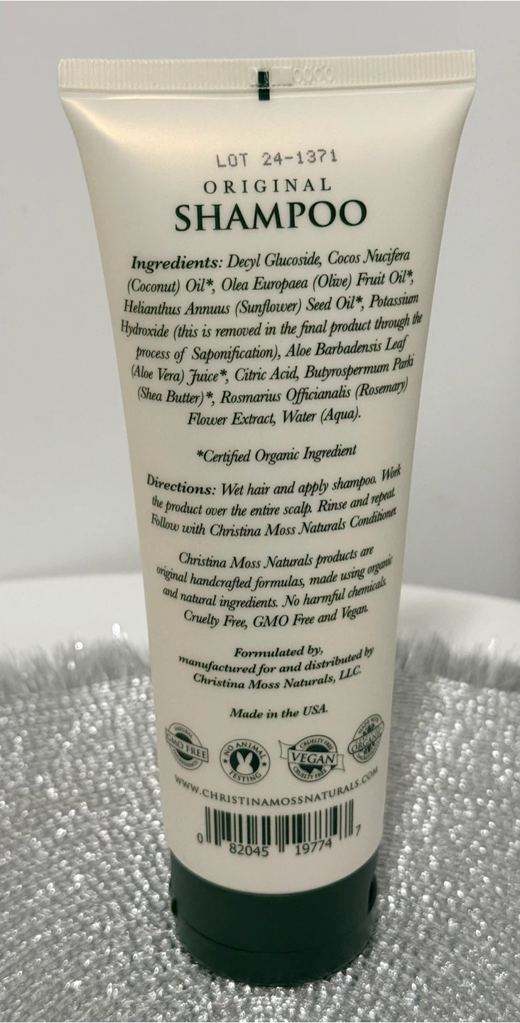 Christina Moss Naturals Original Shampoo 8 Oz - photo 2