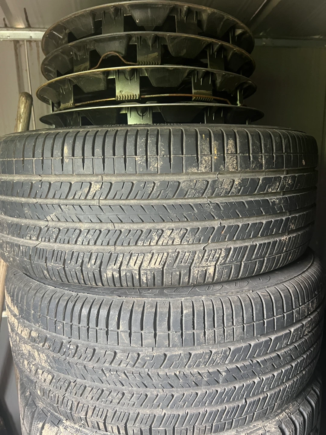 Ford Alloy Rims with Tires (4 set)