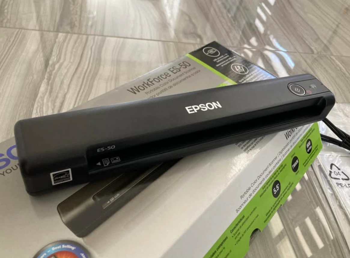 Epson WorkForce ES-50 Portable Document Scanner - photo 2