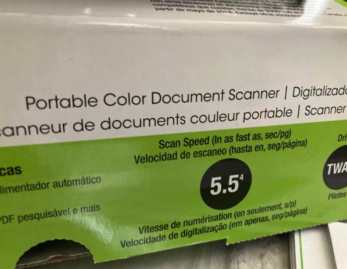Epson WorkForce ES-50 Portable Document Scanner - photo 5