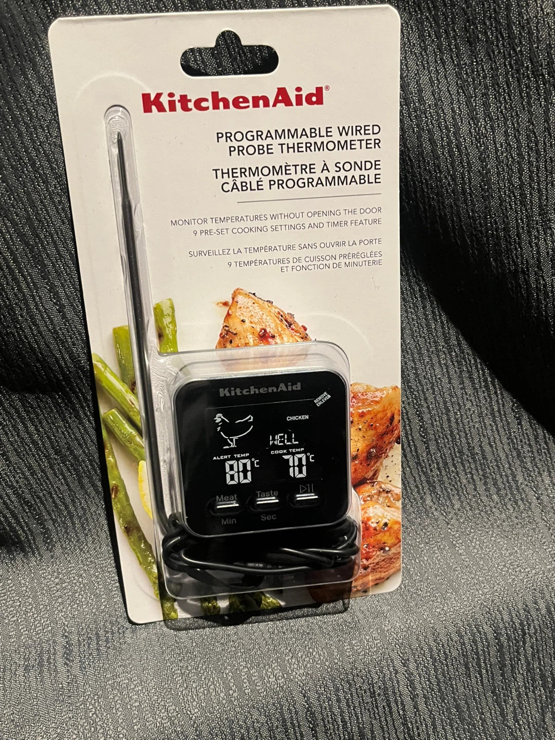 KitchenAid Programmable Wired Probe Thermometer