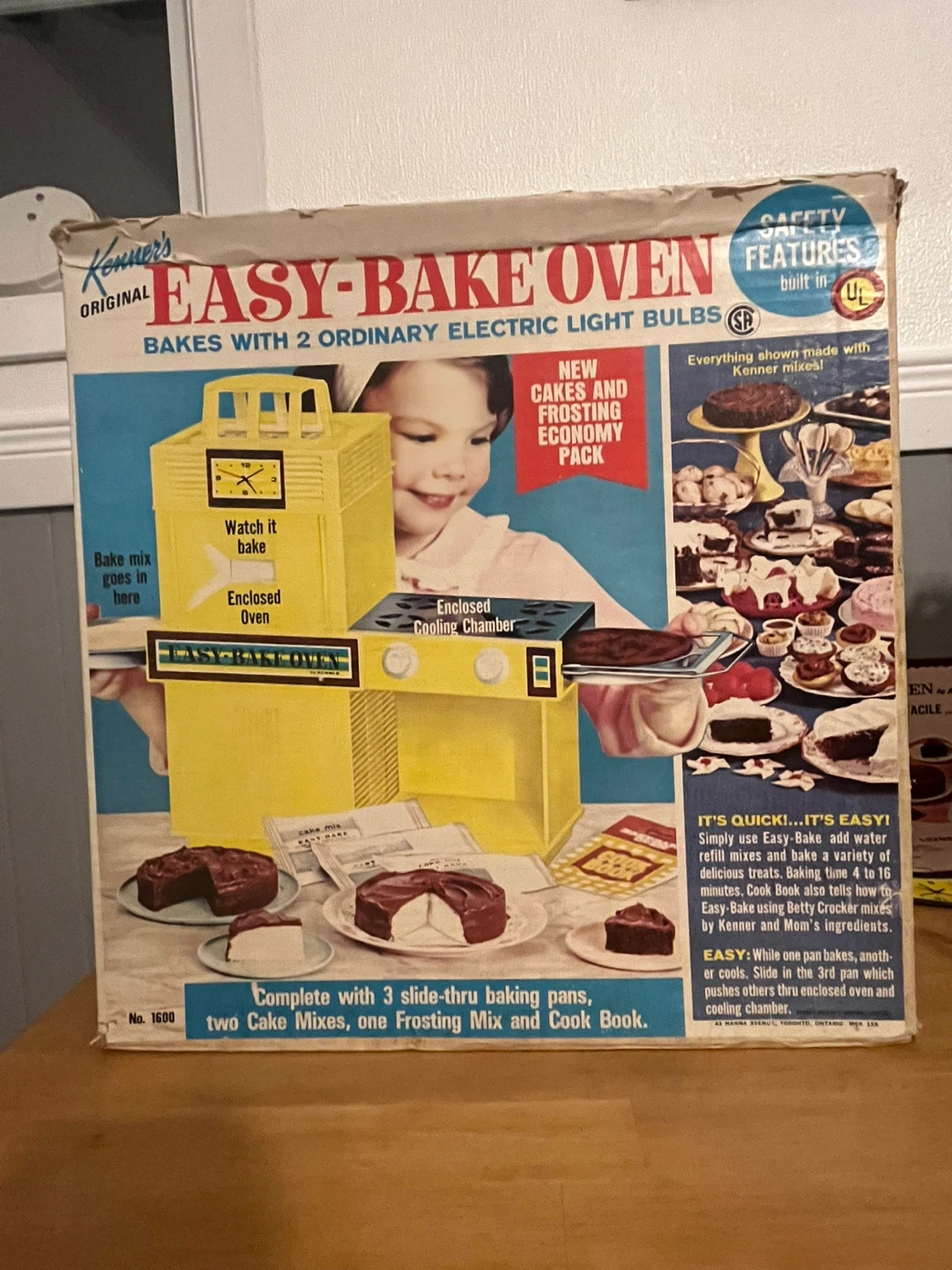 Vtg 1960’s Kenner Easy-Bake Oven Turqoise Green Working W/Box - photo 2
