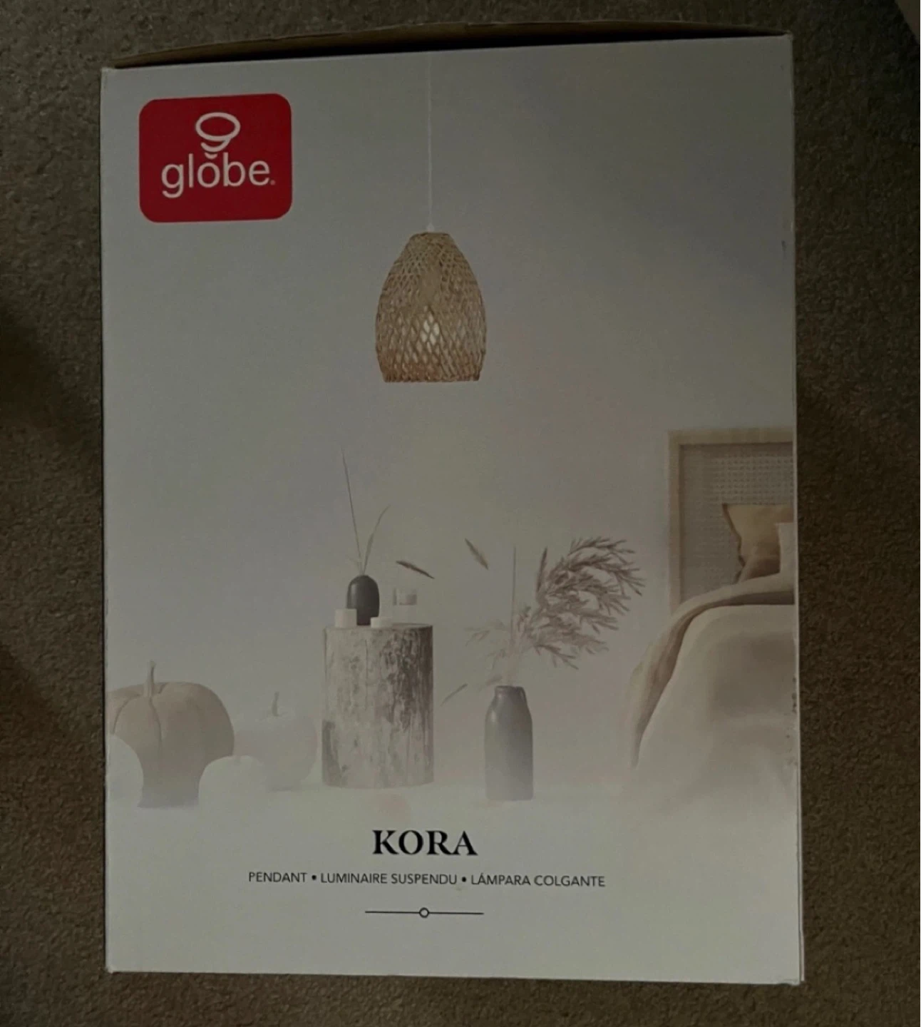 2 brand new rattan light fixtures - photo 4
