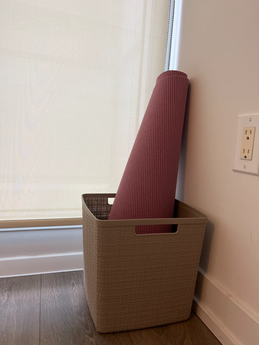 Tan Woven Storage Basket - photo 2