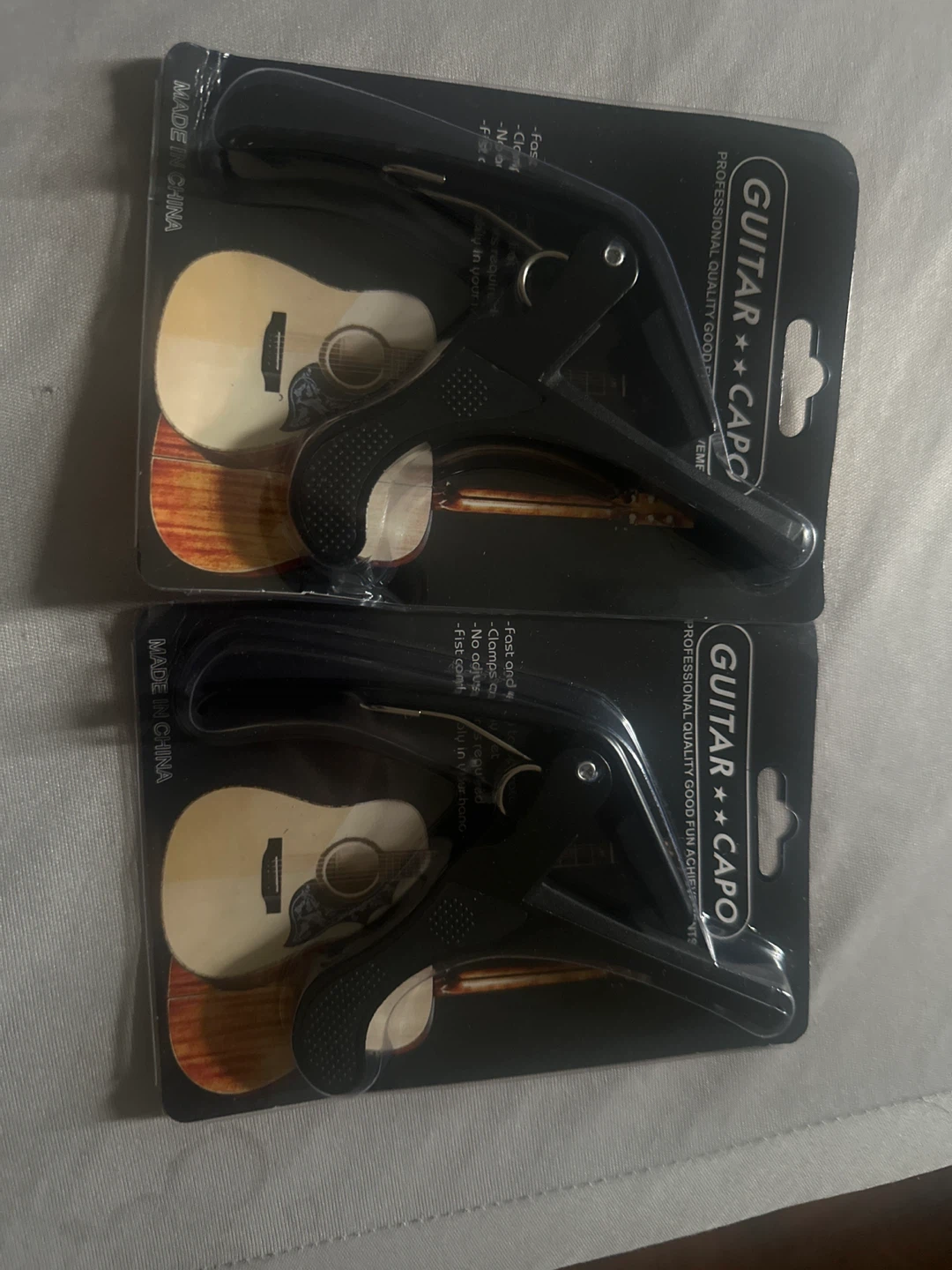 Guitar Capo for 6-String Guitars (2 Pack)