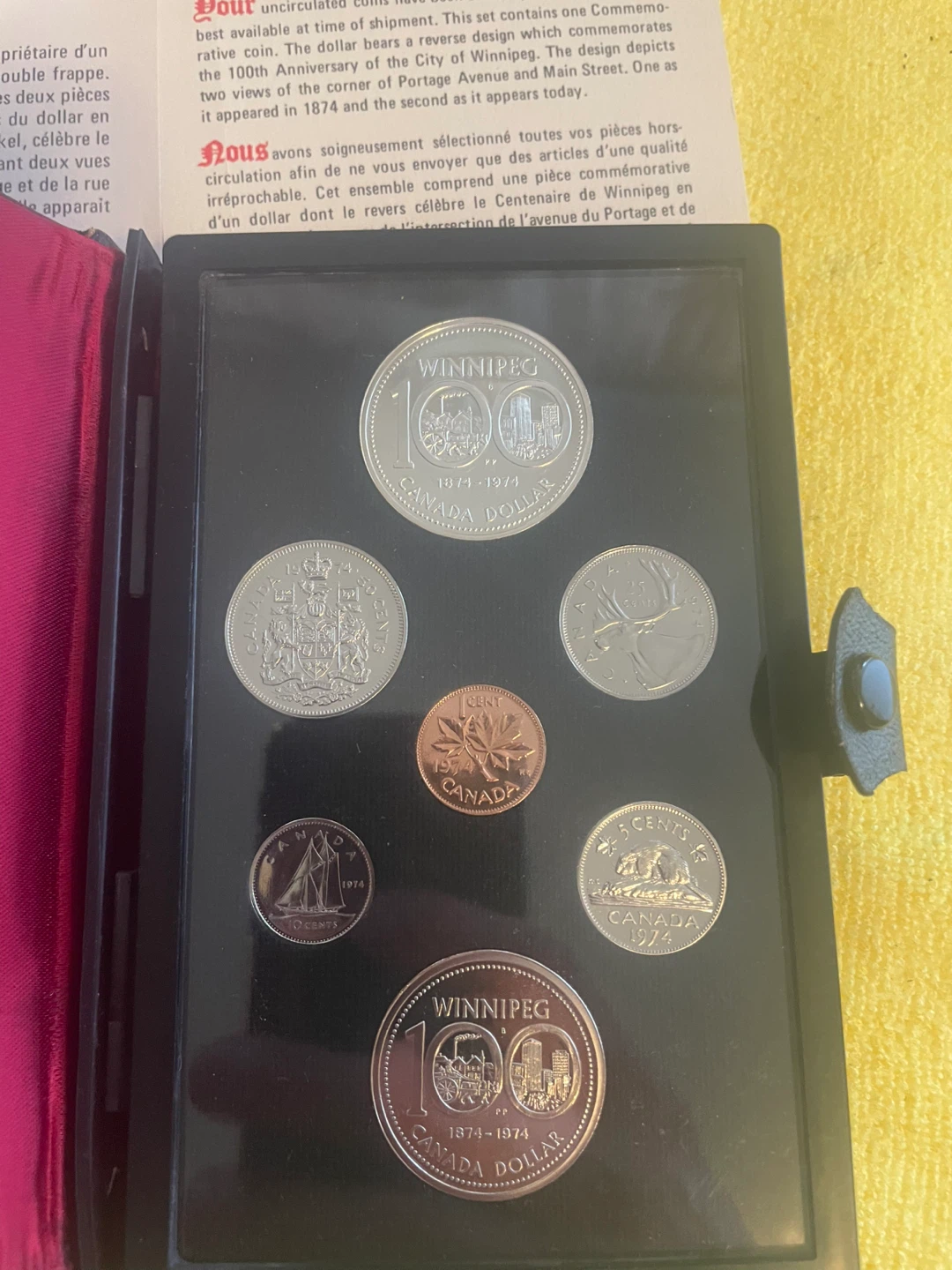 Royal Canadian Mint 1974 Coin Set - photo 2