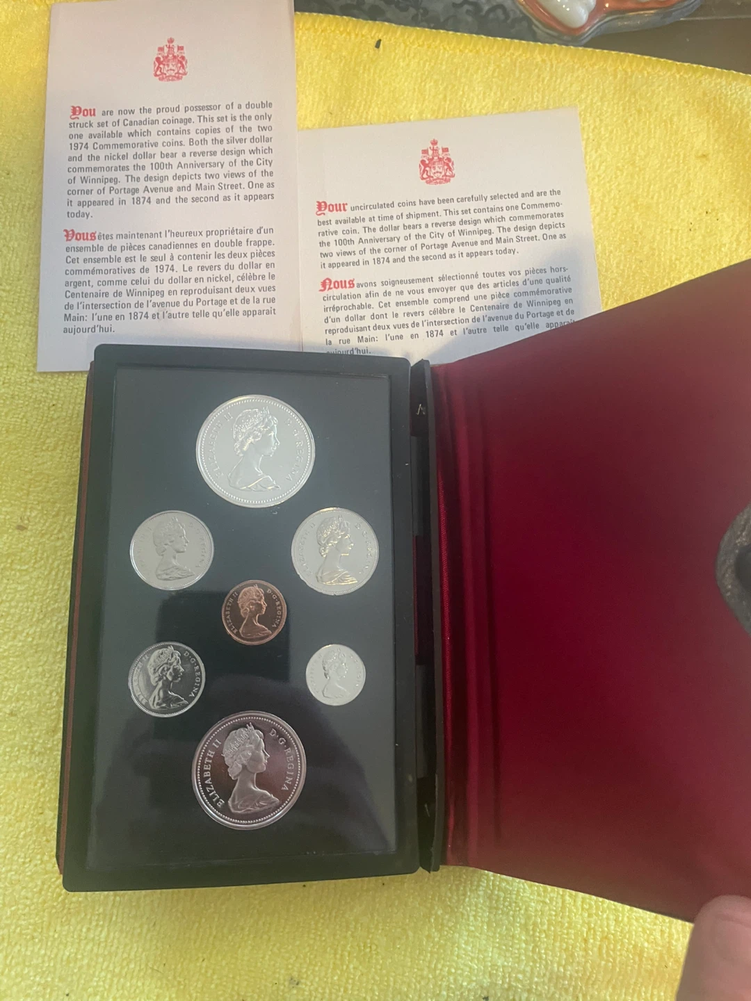 Royal Canadian Mint 1974 Coin Set - photo 4