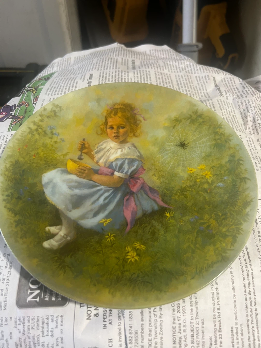Reco Mother Goose Series Collector Plates (Lot of 3)