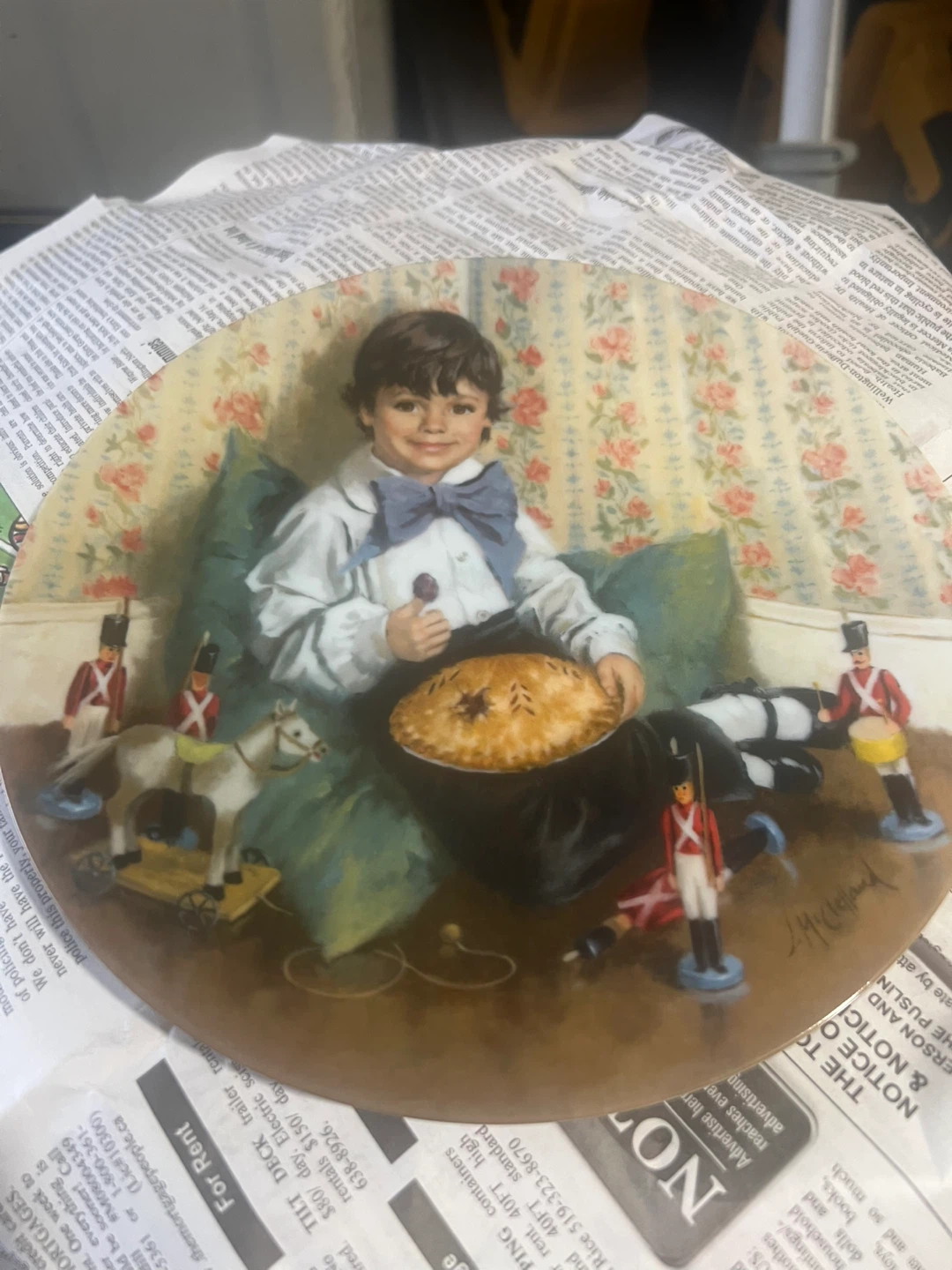 Reco Mother Goose Series Collector Plates (Lot of 3) - photo 3