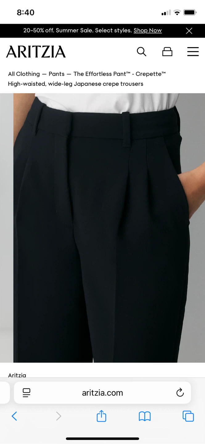 Aritzia Effortless Pants