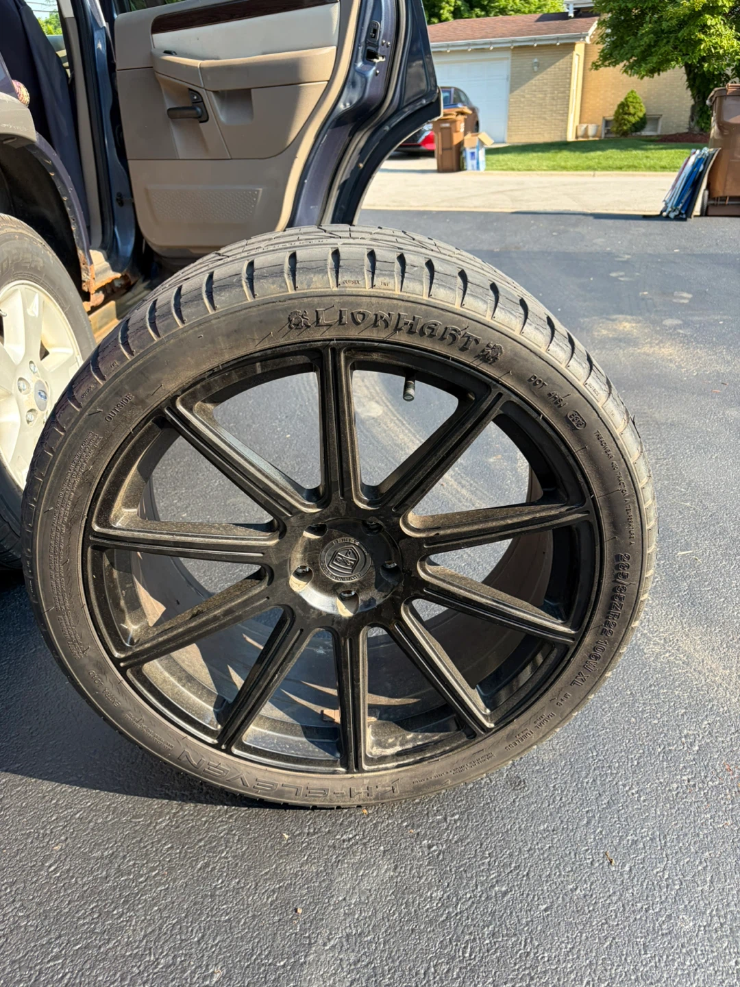 GWE Wheels Mod Series Black Rims 22”