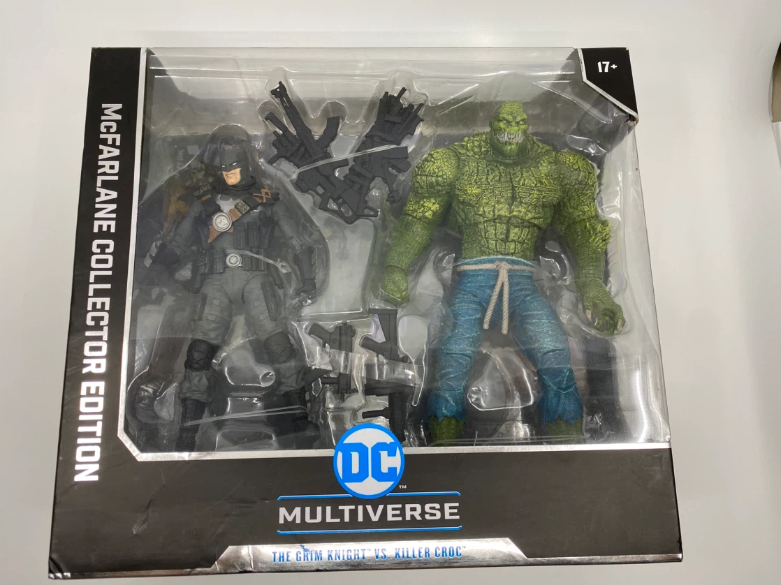 McFarlane DC Universe The Grim Knight vs Killer Croc 2-Pack