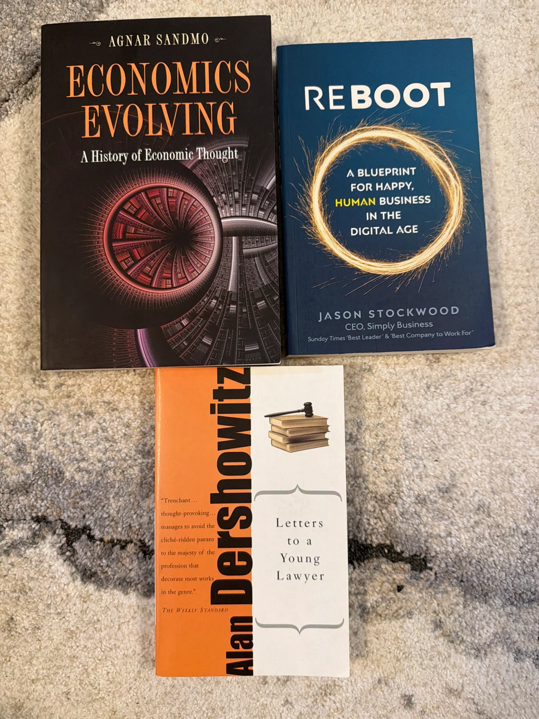 Business, Economics, Law books